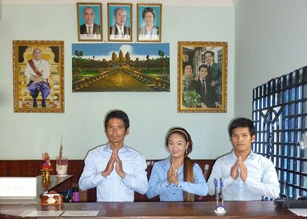 Angkor Reas Guesthouse Sziemreap Kültér fotó